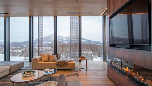 Intuition Yotei Penthouse Residence Living room