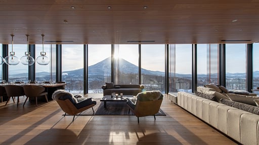 Intuition Yotei Penthouse Residence Living room