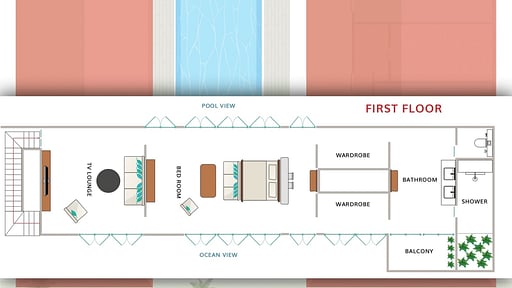 Ishq Talpe Villa Floor plan