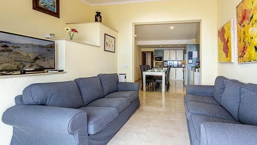 Ivory Apartment Living room