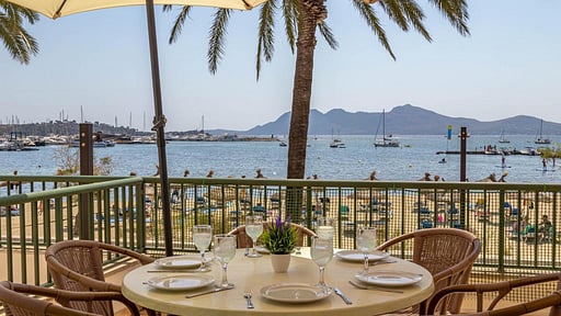 Ivory Apartment Dining area