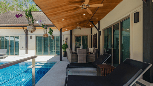 Ivory Villa Terras/Veranda