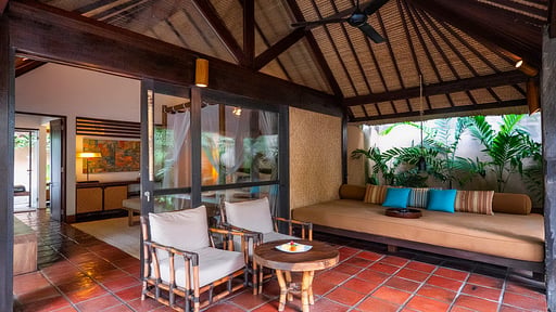 Jeeva Klui Akasha Villa Living room