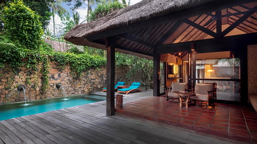 Jeeva Klui Akasha Villa Swimming pool