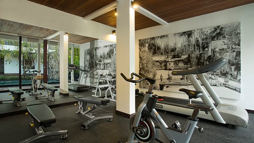 Jeeva Klui Amra Pool Villa Gym