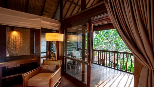 Jeeva Klui Amra Pool Villa Bedroom 1