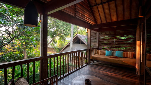 Jeeva Klui Amra Pool Villa Terrace/Veranda