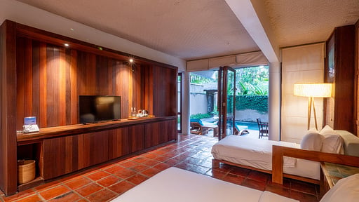 Jeeva Klui Amra Pool Villa Bedroom 2