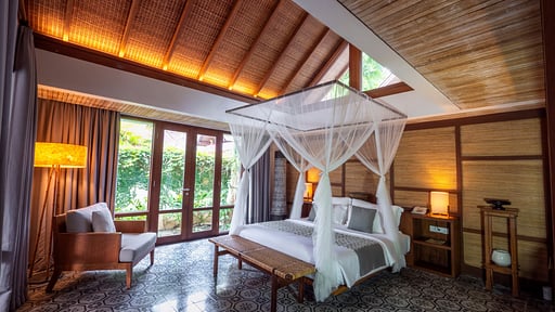 Jeeva Santai Pool Villa Slaapkamer 1