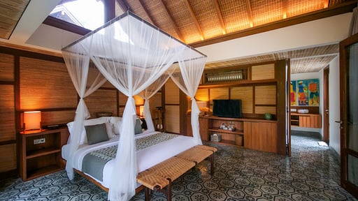 Jeeva Santai Pool Villa Slaapkamer 1