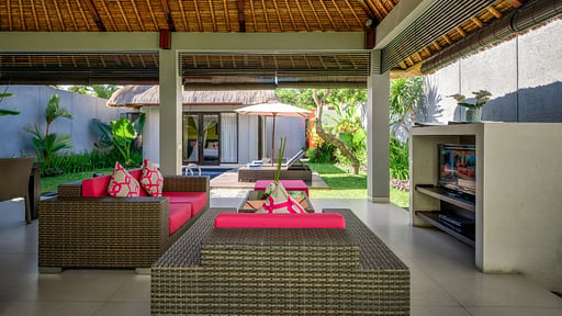 Jerami Pool Villa 1 Living room