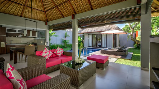 Jerami Pool Villa 1 Living room