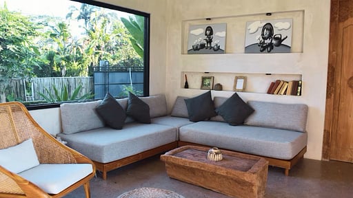 Jiwaku Di Bali Villa Living room