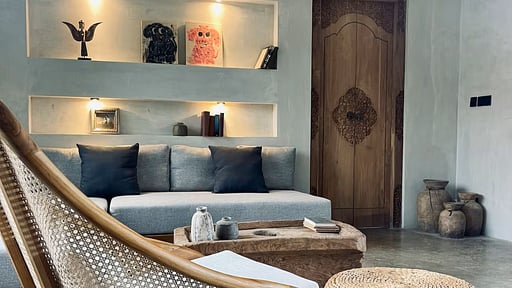 Jiwaku Di Bali Villa Living room