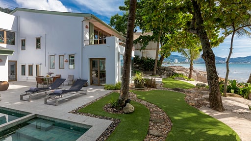 Kalim Beach House Garten