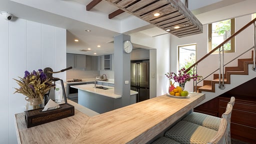 Kalim Beach House Küche