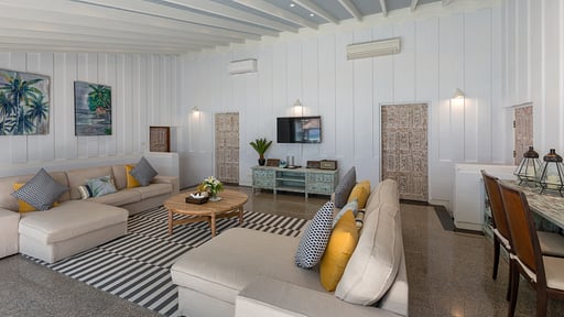 Kalim Beach House Wohnbereich