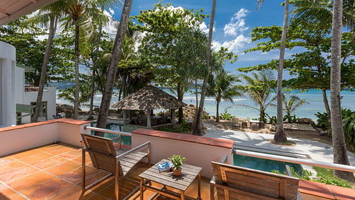 Kalim Beach House Terrasse/Veranda