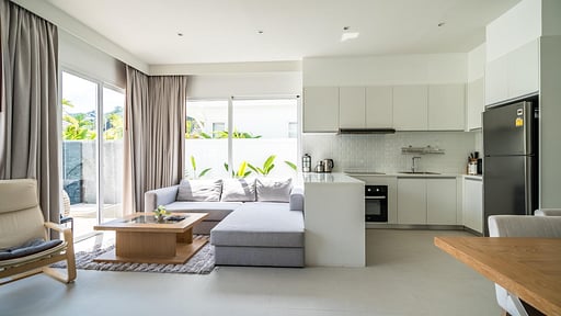 Kamala Regent Garden View Villa Living room