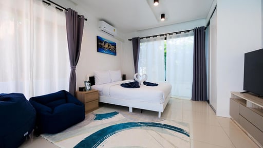 Kamala Regent Modern Pool Villa Bedroom 1