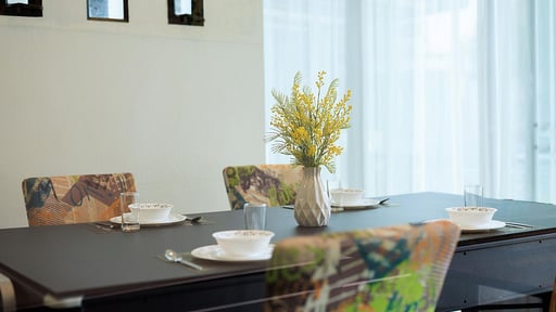 Kamala Regent Modern Pool Villa Dining area