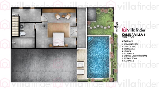 Kamila Villa 1 Floor plan