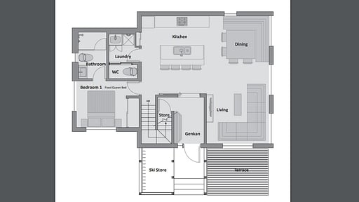 Karamatsu Niseko Floor plan