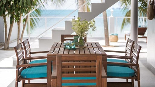 Karibu Beach House Терраса/веранда