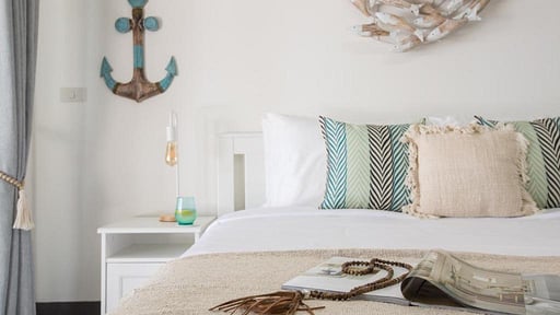 Karibu Beach House Спальня 1