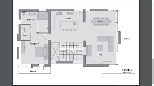 Kasetsu Niseko Floor plan