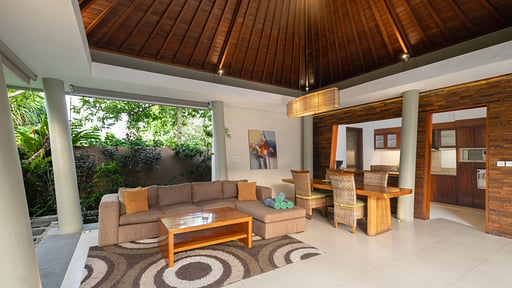 The Kasih Villa Dua Living room