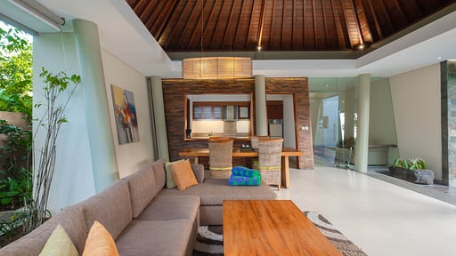 The Kasih Villa Dua Living room