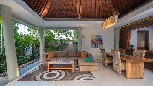 The Kasih Villa Dua Living room