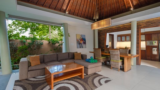 The Kasih Villa Dua Living room
