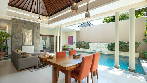 The Kasih Villa Satu Zona pranzo