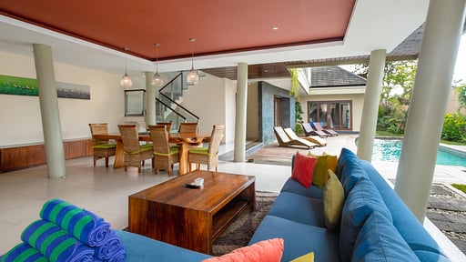 The Kasih Villa Tiga Living room