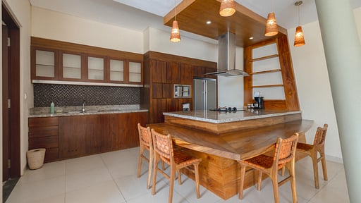 The Kasih Villa Tiga Kitchen