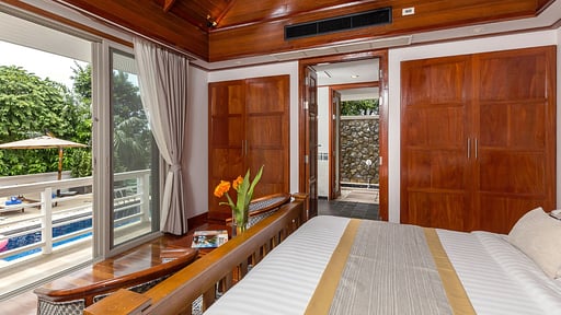 Katamanda Tropical View Villa B3 Спальня 2