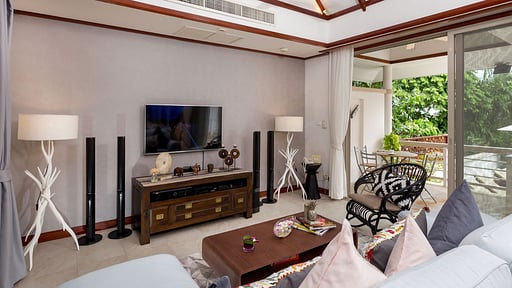 Katamanda Tropical View Villa B3 Гостиная