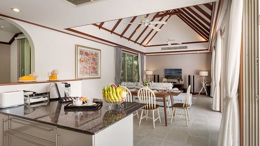 Katamanda Tropical View Villa B3 Кухня