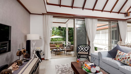 Katamanda Tropical View Villa B3 Гостиная