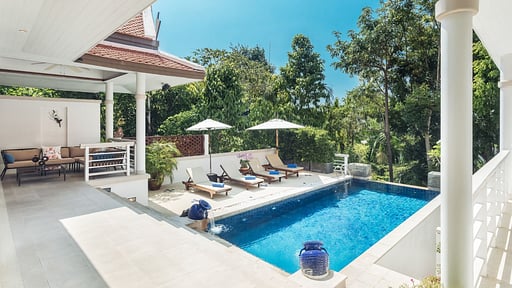 Katamanda Tropical View Villa B3 Бассейн