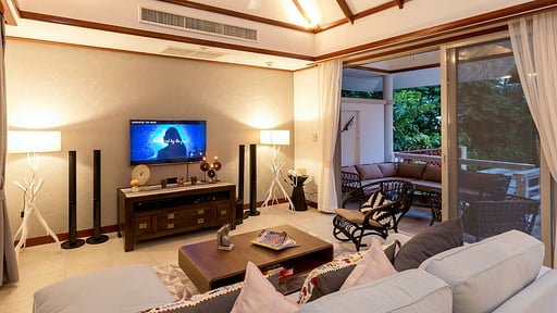 Katamanda Tropical View Villa B3 Гостиная