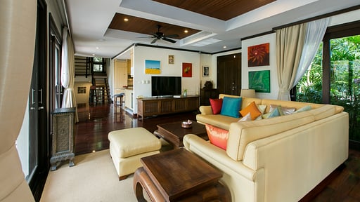 Katamanda Villa Chanti Woonkamer