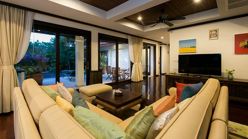 Katamanda Villa Chanti Woonkamer