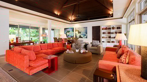 Katamanda Kinnaree Woonkamer