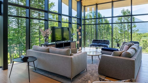 Kazahana Chalet at Hanaridge Living room