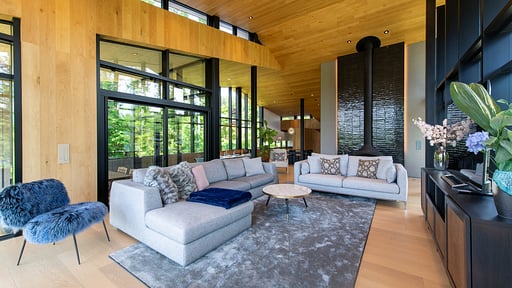 Kazahana Chalet at Hanaridge Living room