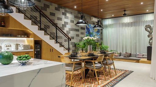 KC Villa 1 Dining area