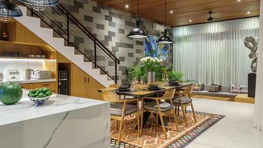 KC Villa 2 Dining area